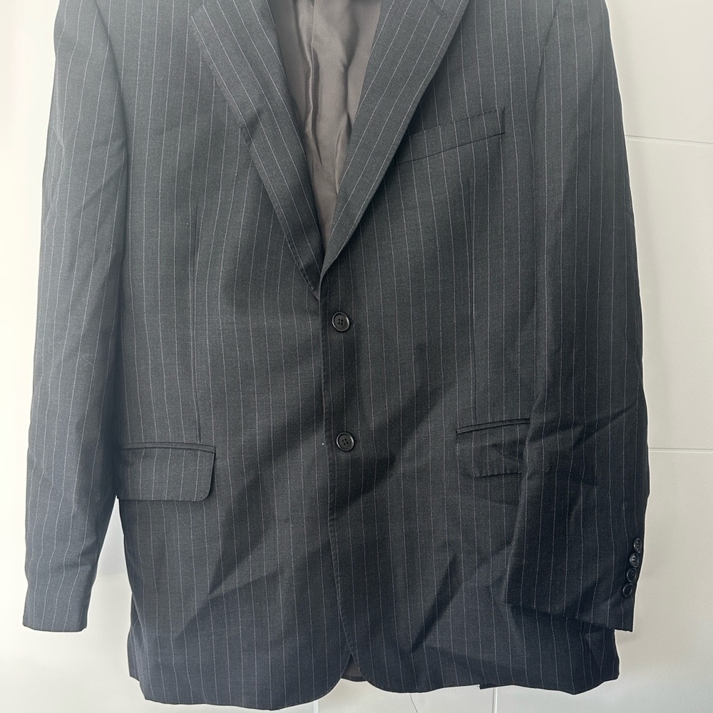 Coppley Classic Pinstripe Sport Coat Blazer - Picture 4 of 11